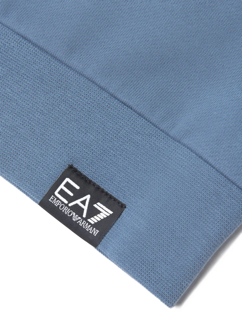 Emporio Armani Kids EA7 logo-print sweatshirt Blauw
