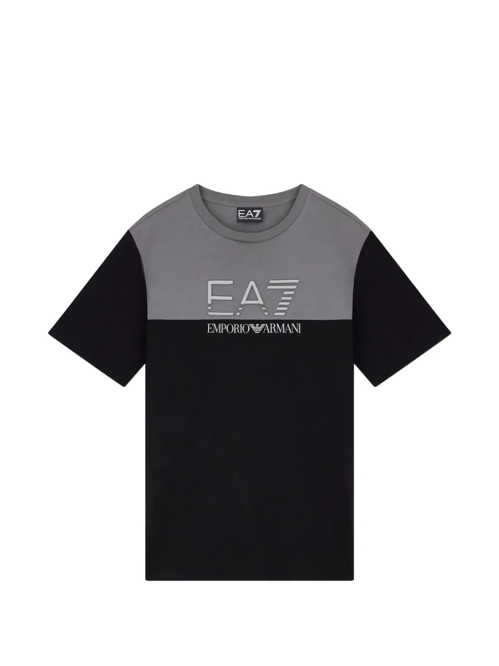 Emporio Armani Kids EA7 logo-print T-shirt - Nero