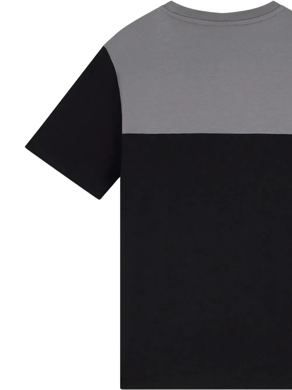Emporio Armani Kids EA7 T-shirt met logoprint Zwart