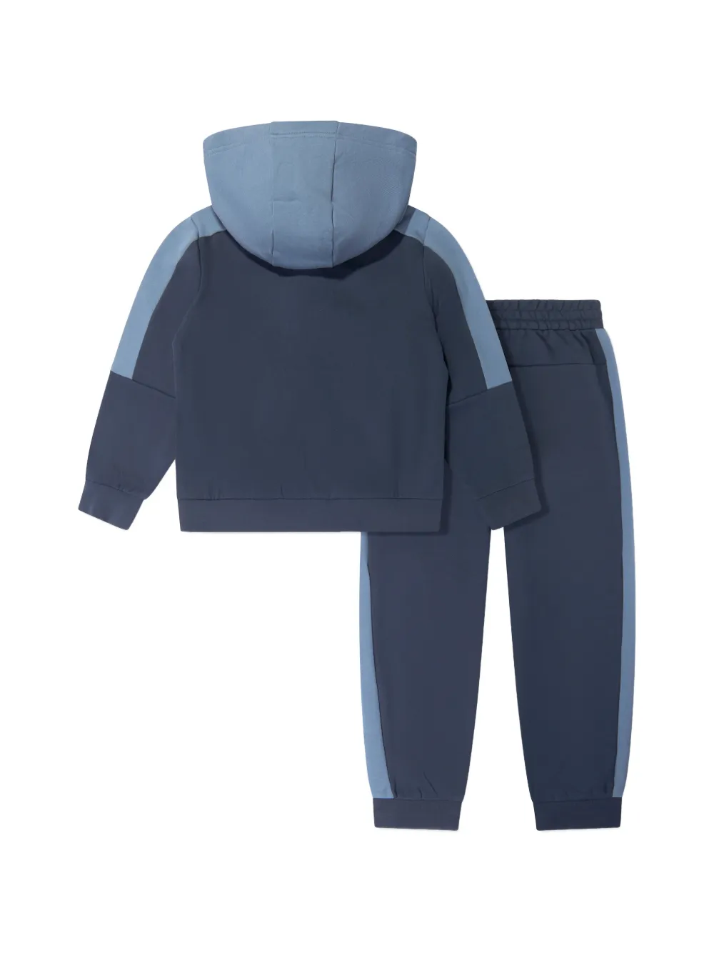 Emporio Armani Kids EA7 logo-print tracksuit Blauw