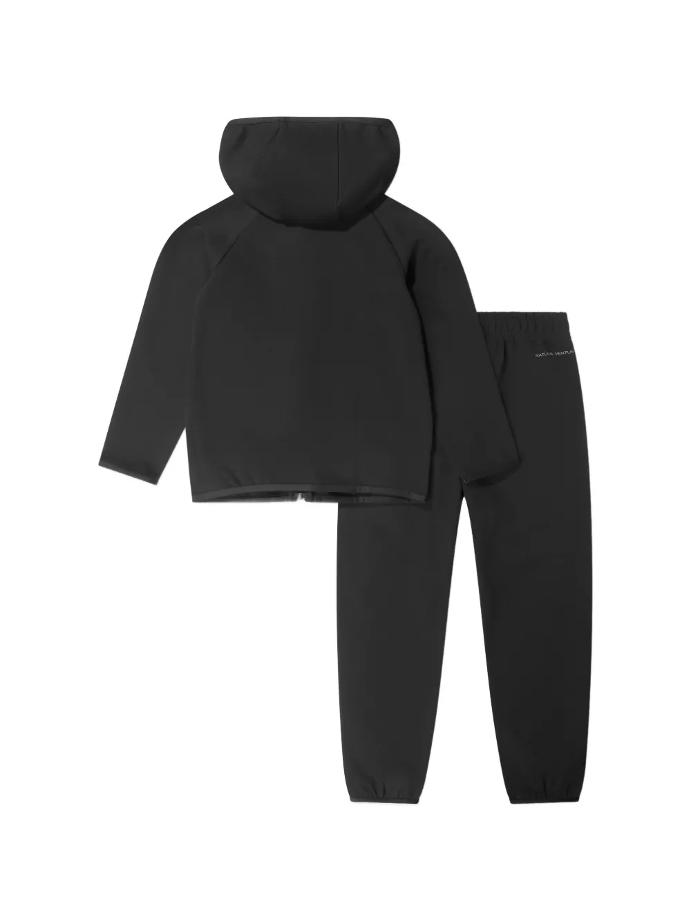 Emporio Armani Kids EA7 logo-print tracksuit Zwart