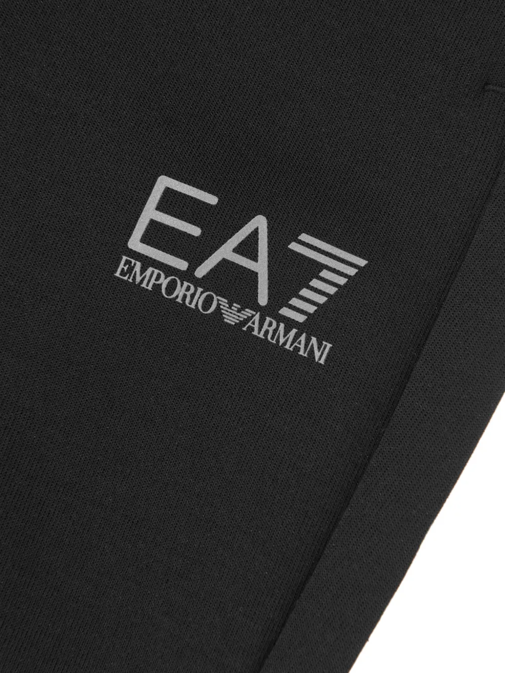 Emporio Armani Kids EA7 logo-print tracksuit Zwart