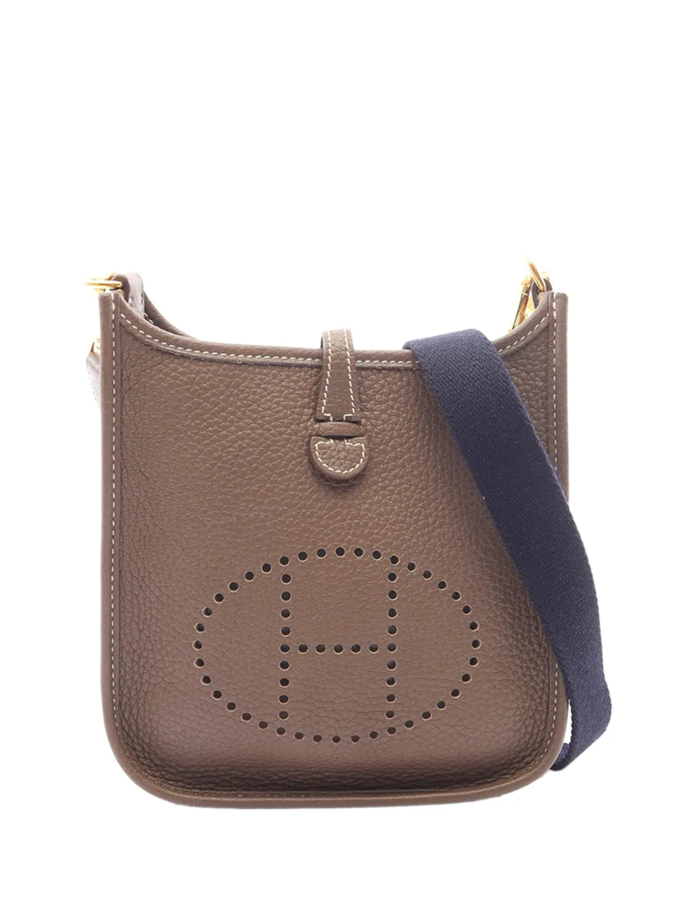 Hermès Pre-Owned 2021 Clemence Evelyne I TPM Umhängetasche - Braun