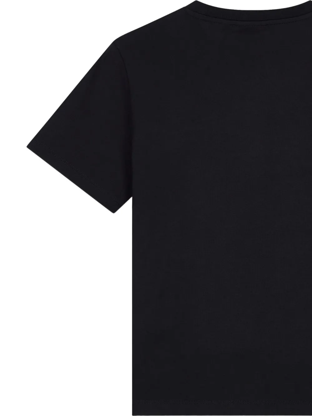 Emporio Armani Kids EA7 T-shirt met logoprint Zwart