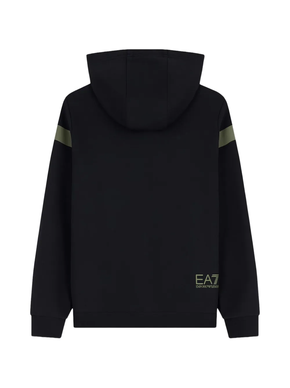 Emporio Armani Kids EA7 logo-print tracksuit Zwart