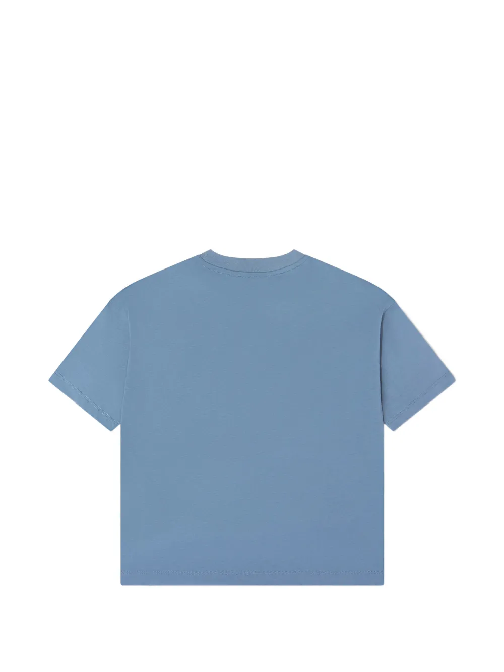 Emporio Armani Kids EA7 T-shirt met logoprint Blauw