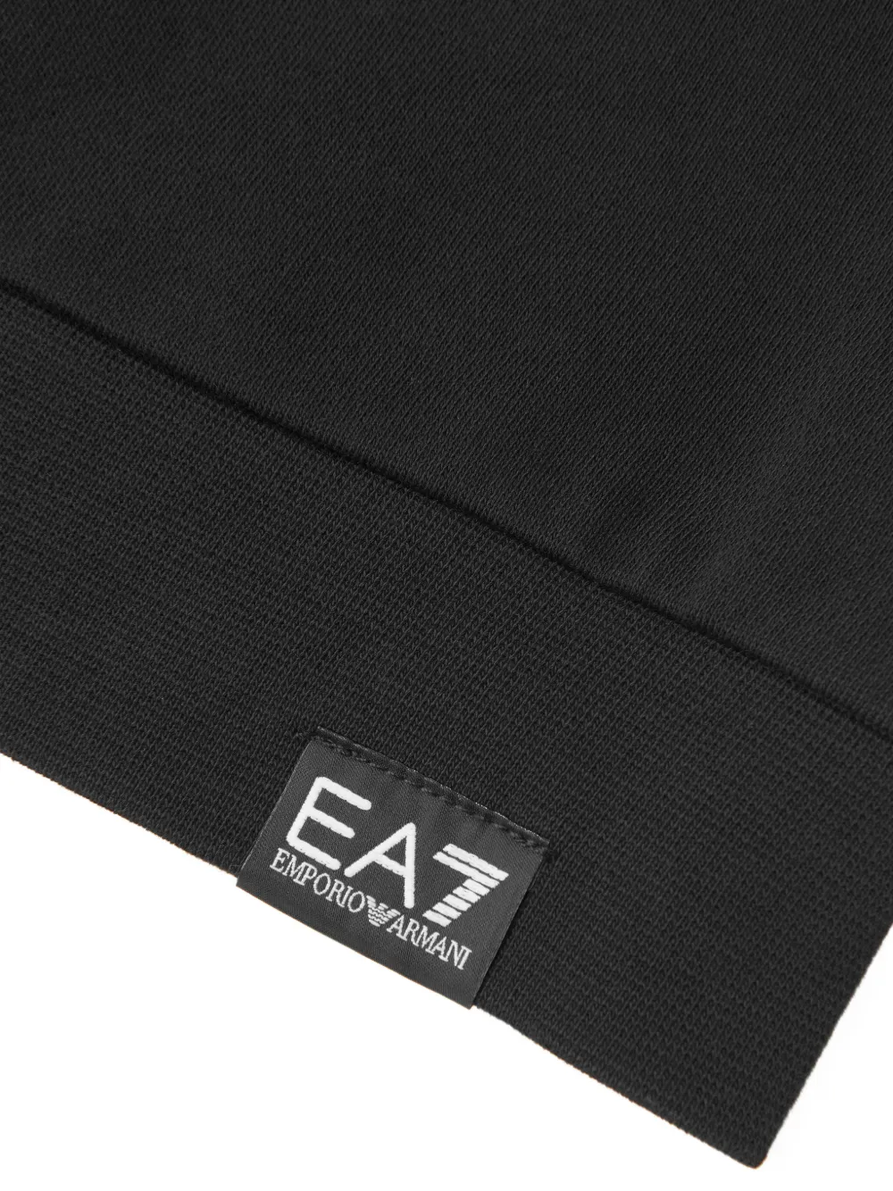 Emporio Armani Kids EA7 logo-print sweatshirt Zwart