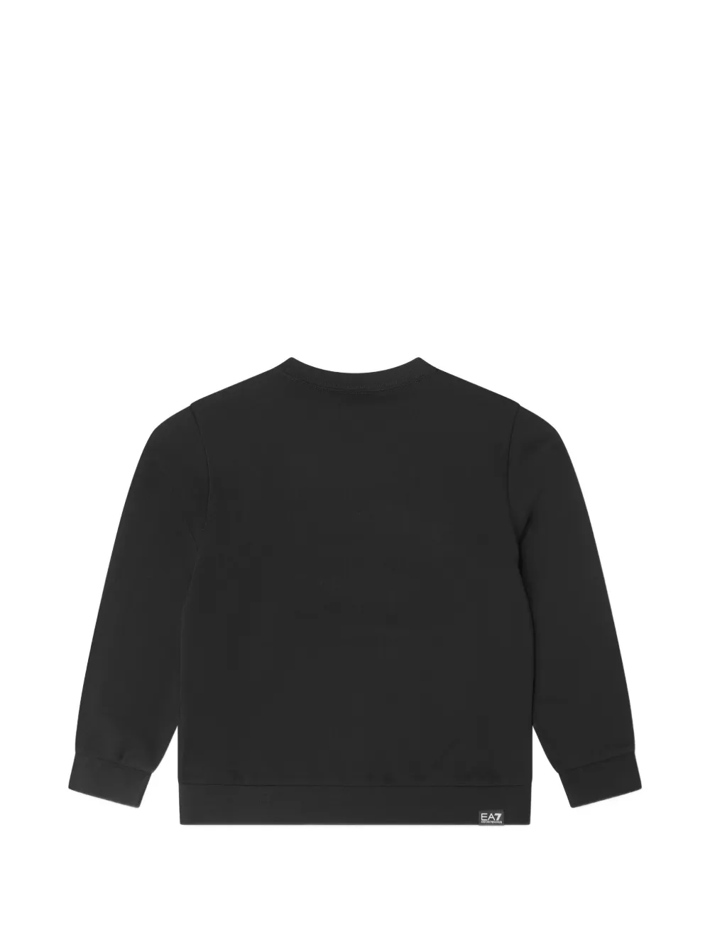Emporio Armani Kids EA7 logo-print sweatshirt Zwart