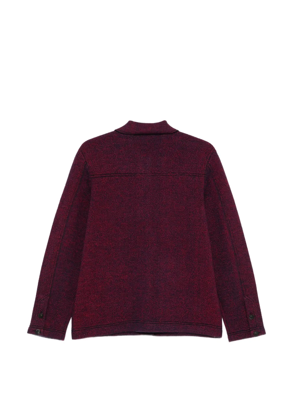 Tory Burch Jack met opgestikte zak en knopen Rood