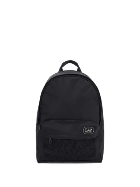 Emporio Armani Kids sac à dos EA7 à patch logo et poche en résille