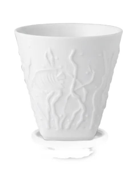 Haviland fish-embossed tea light holder