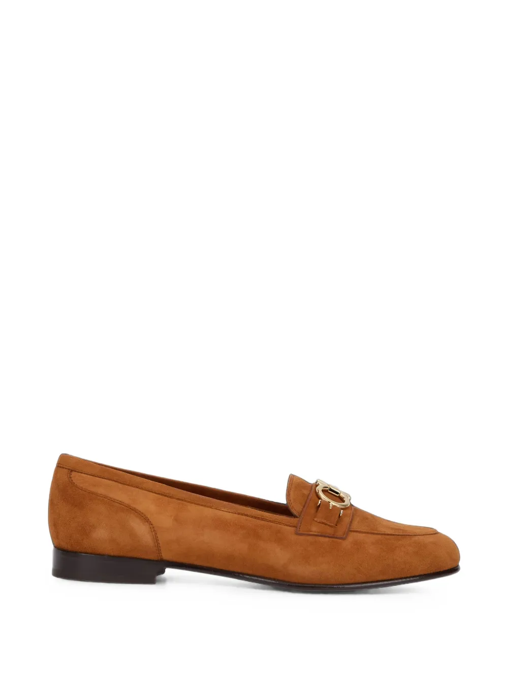Ferragamo Gancini ornament moccasins
