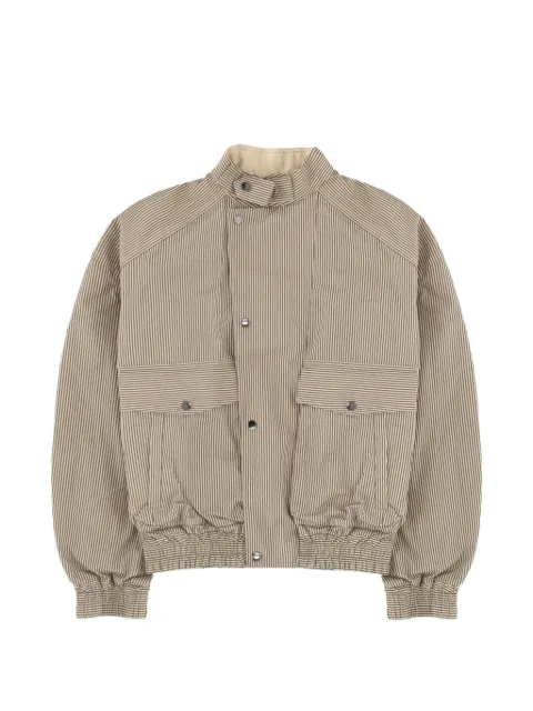 ISABEL MARANT vertical-stripe short jacket
