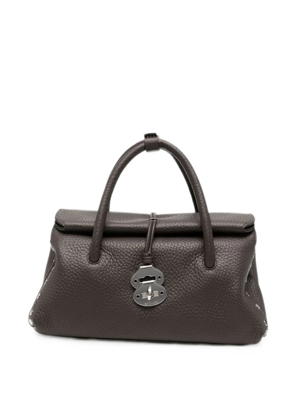 Zanellato small Dotta Centauro studded leather tote bag