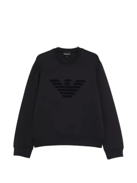 Emporio Armani pull à logo imprimé