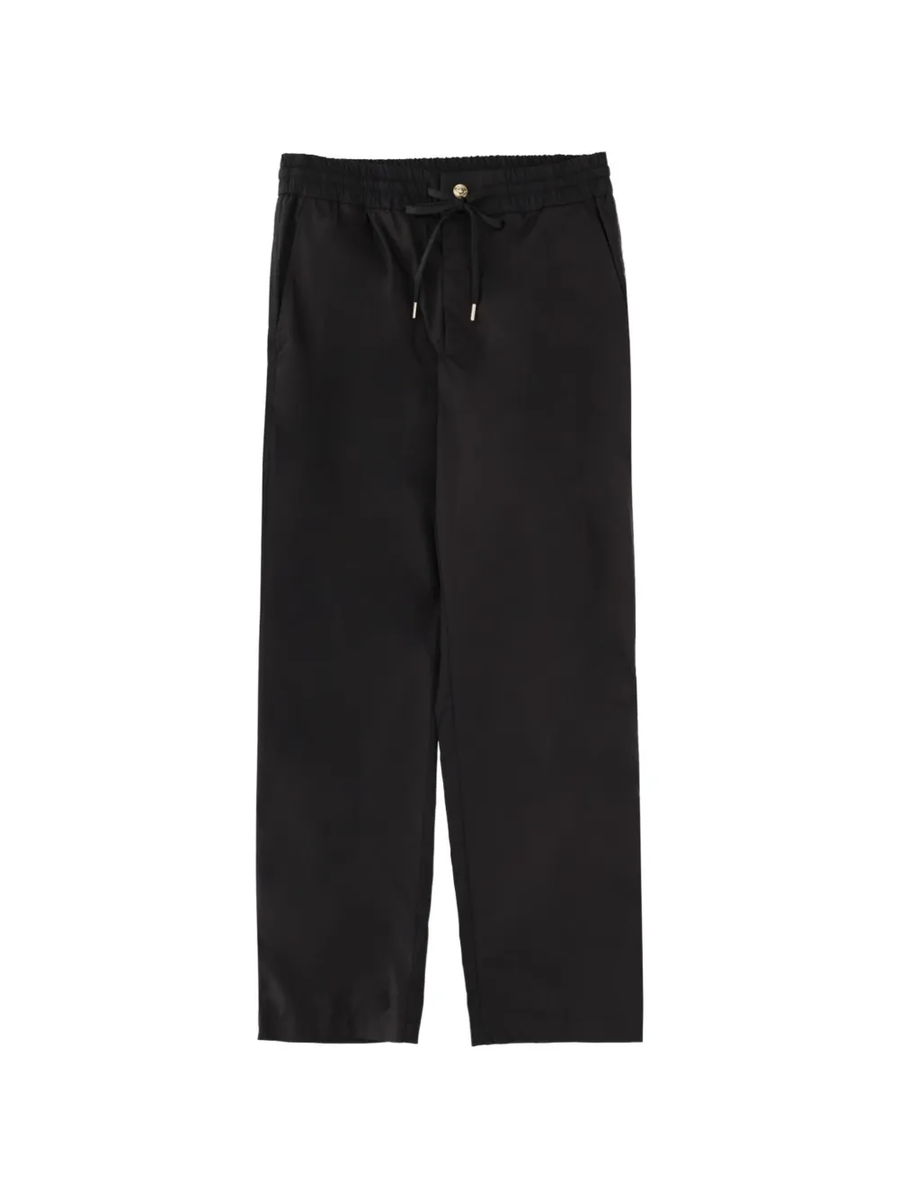 Versace Jeans Couture drawstring logo-plaque trousers