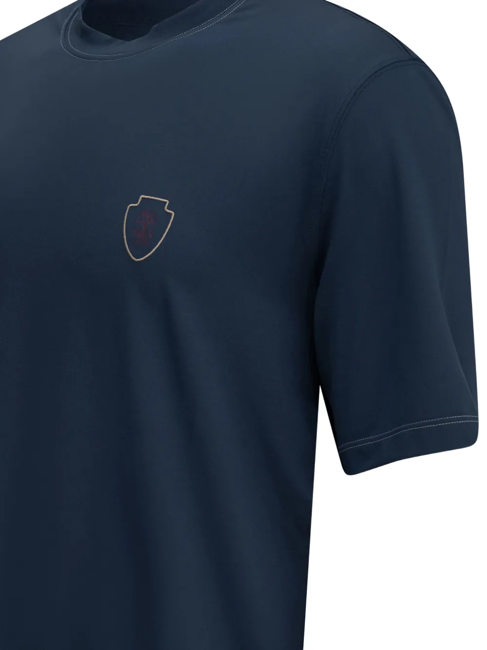 Brunello Cucinelli crew-neck T-shirt Blauw