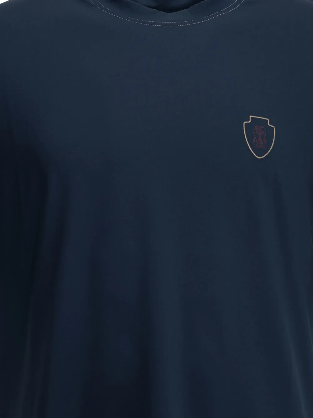 Brunello Cucinelli crew-neck T-shirt Blauw