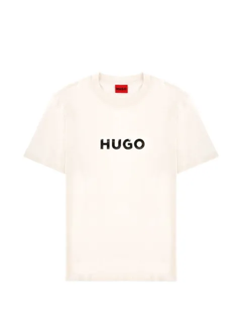 HUGO logo-print cotton T-shirt