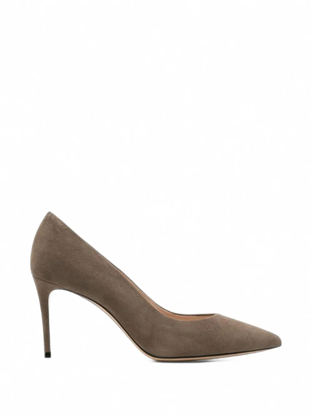 Casadei suede pumps Beige