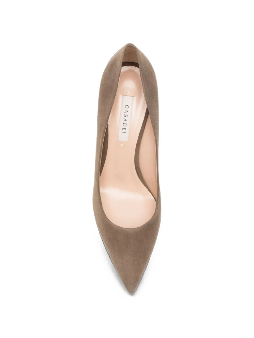 Casadei suede pumps Beige