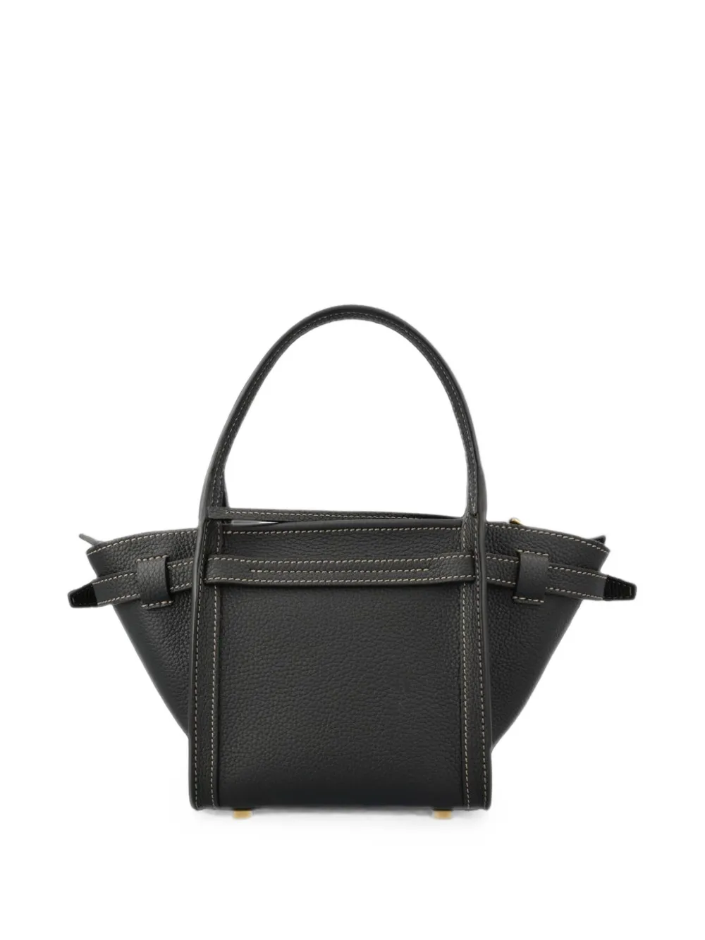 Tod's T Timeless shopper van bewerkt leer Zwart