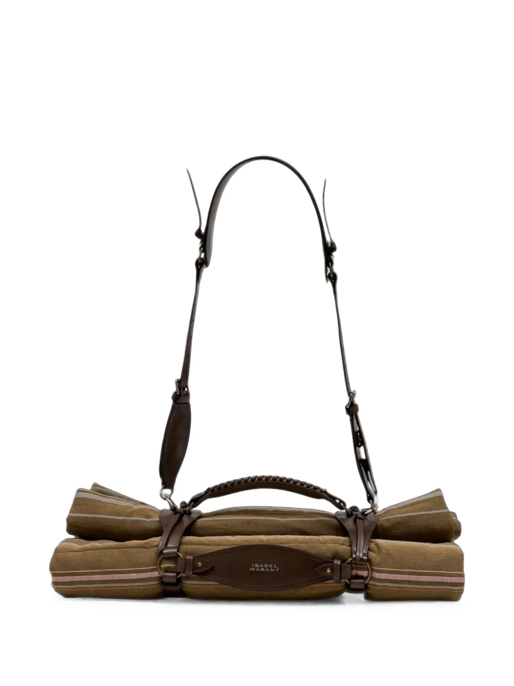 ISABEL MARANT Harness travel bag - Marron