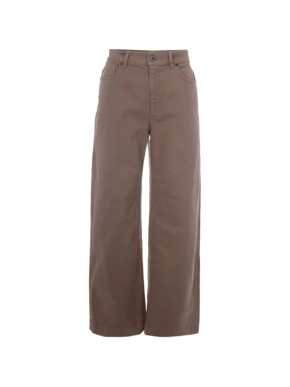 P.A.R.O.S.H. button-fastening wide-leg jeans