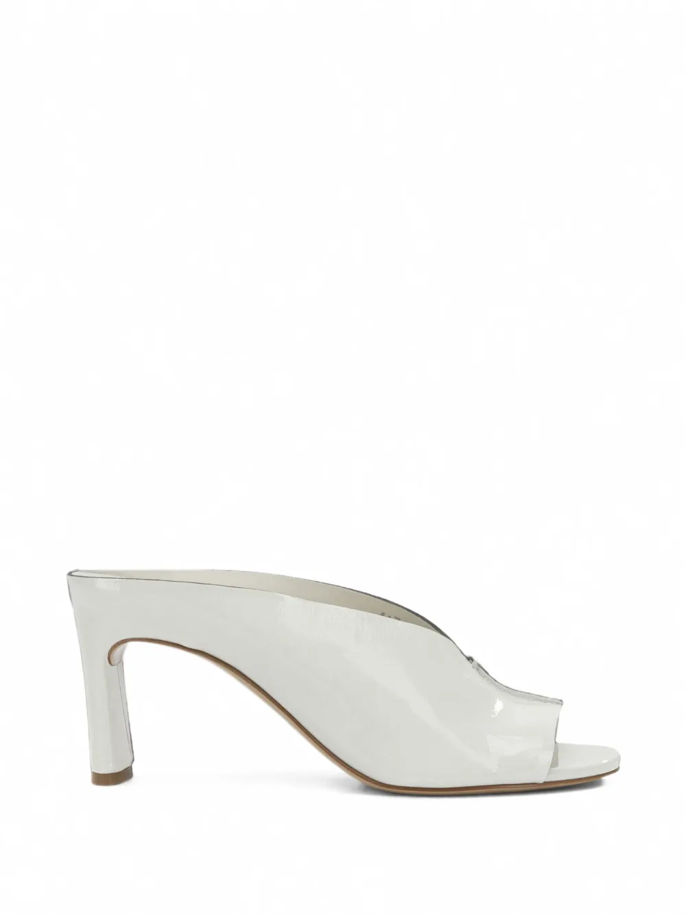 Del Carlo Metis leather open-toe mules