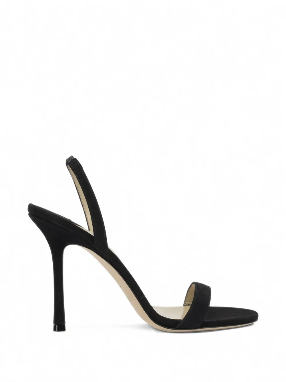 Jimmy Choo Jenn 100 black suede sandals