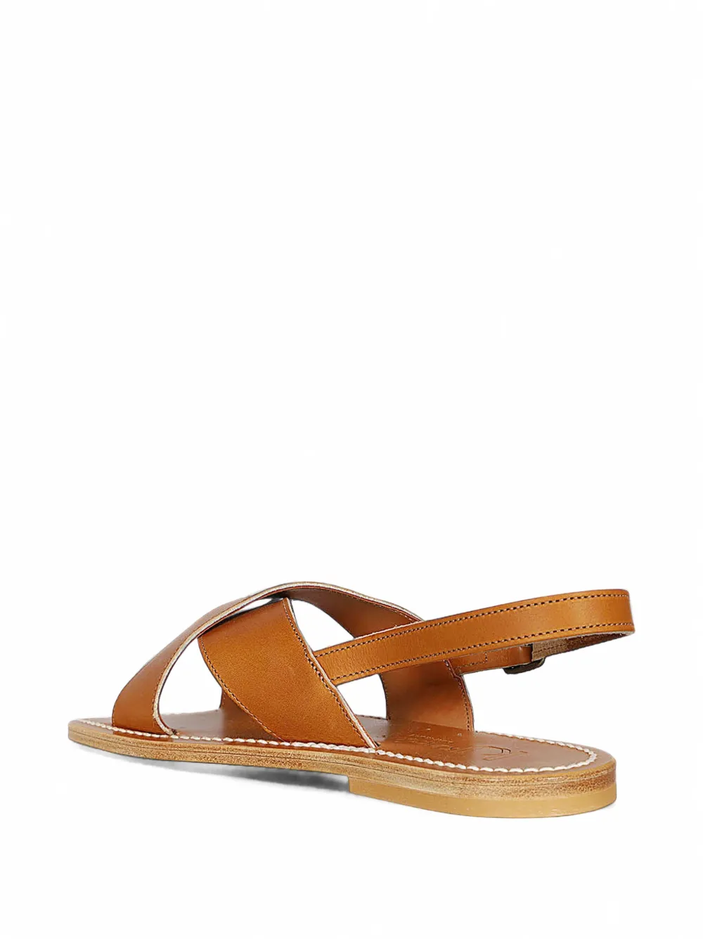 K. Jacques Osorno crossover sandals Bruin