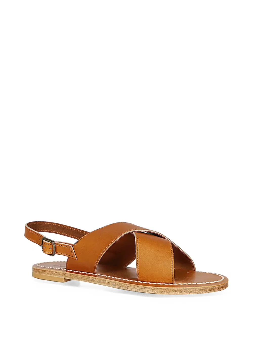 K. Jacques Osorno crossover sandals Bruin