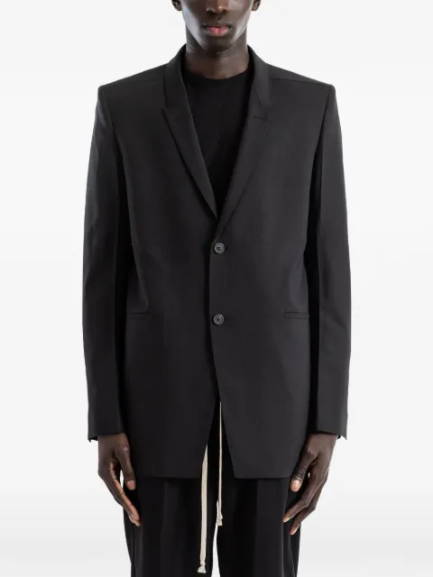 Rick Owens Concordian structured-shoulder blazer