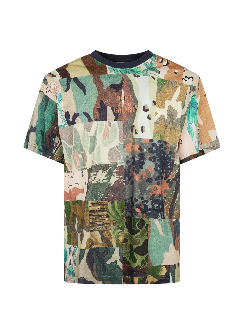 Gallery Dept. Camouflage-print T-shirt In Green