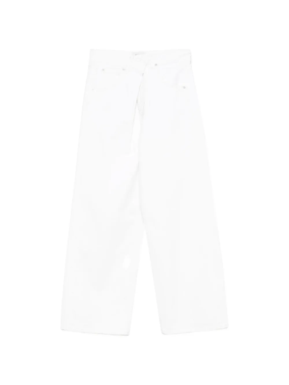 AGOLDE criss-cross jeans