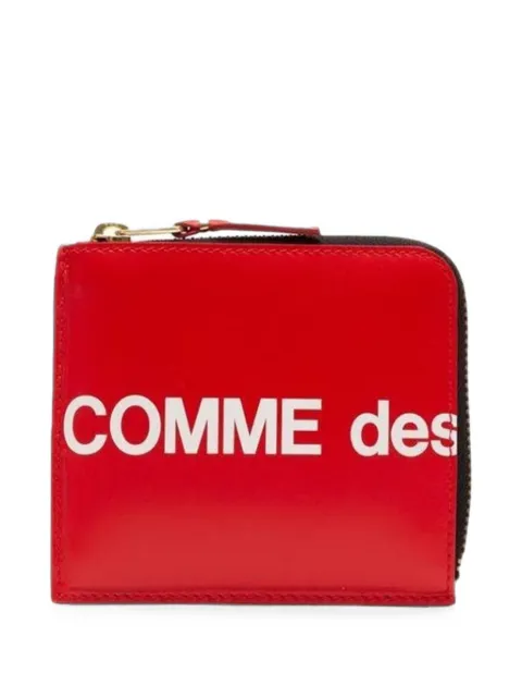 Comme Des Garçons Wallet logo-print wallet