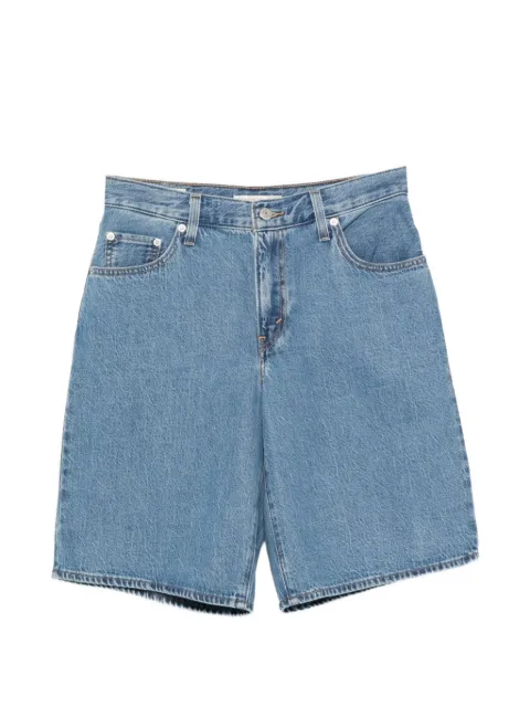 Levi's high-waisted denim shorts