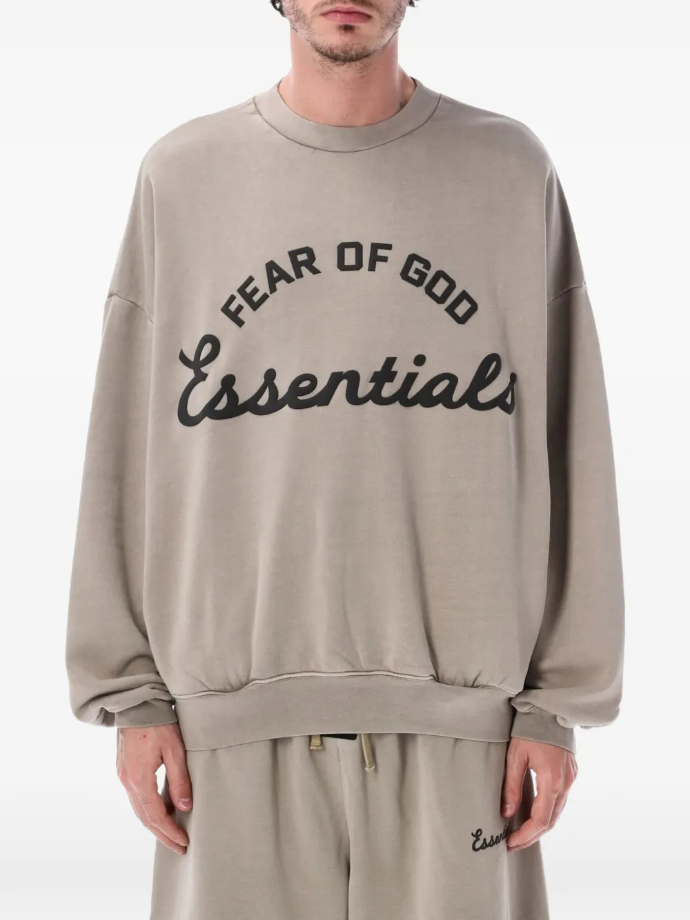 FEAR OF GOD ESSENTIALS logo-print sweatshirt