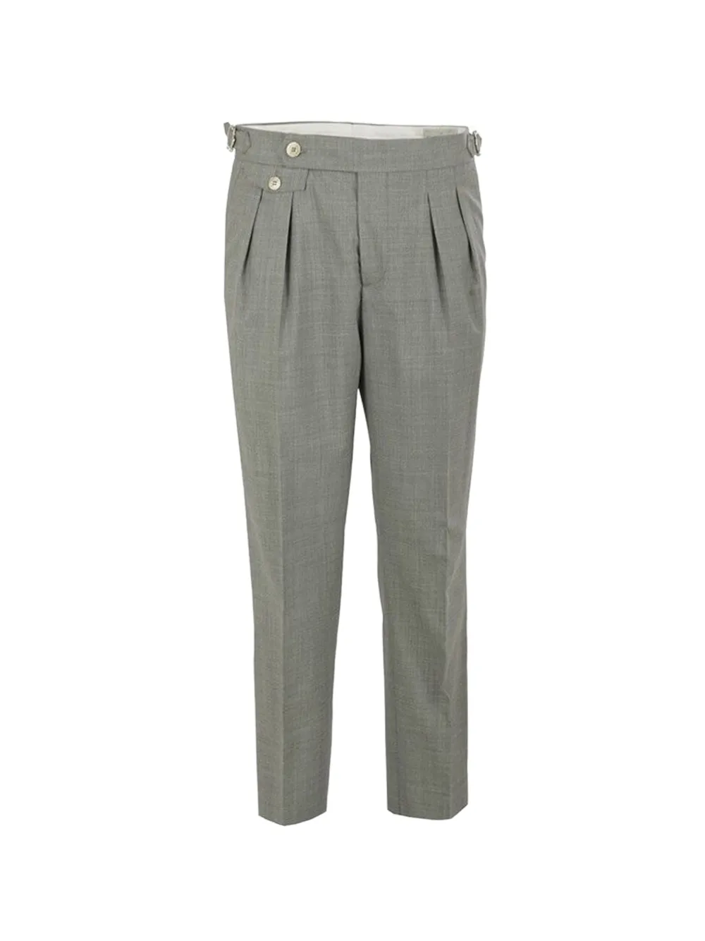 Brunello Cucinelli wool tailored trousers - Gris