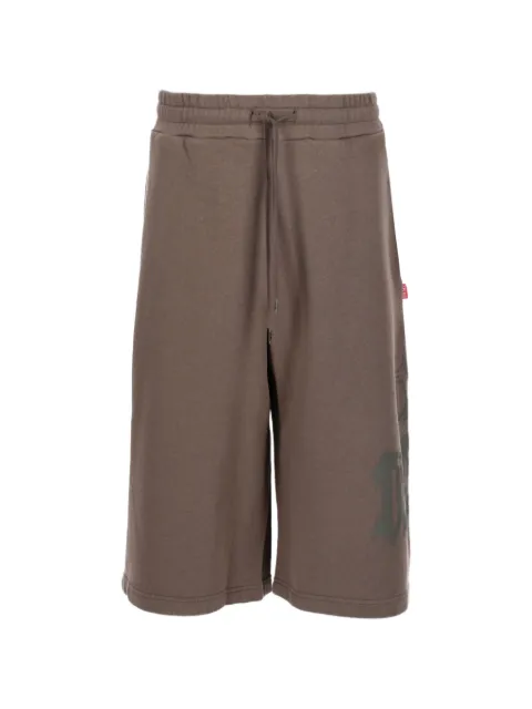 Diesel graphic-print track shorts 