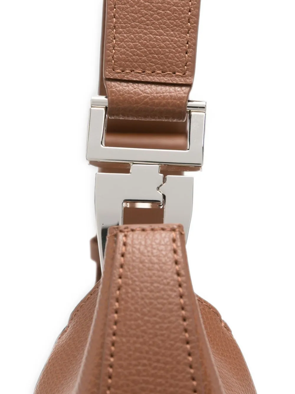 Emporio Armani leather tote bag Bruin