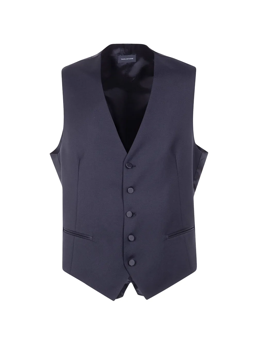 Tagliatore single-breasted waistcoat - Black
