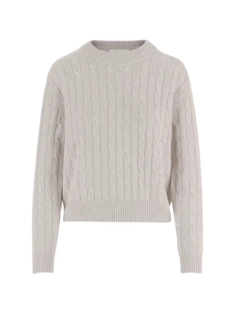 arch4 sequin-embellished cable-knit sweater
