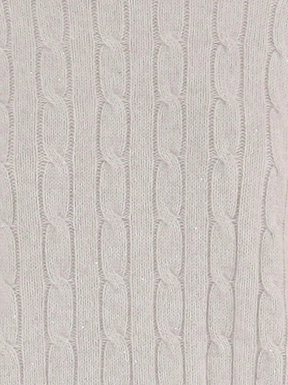 arch4 Sequin-embellished Cable-knit Sweater in Neutrals, view 3