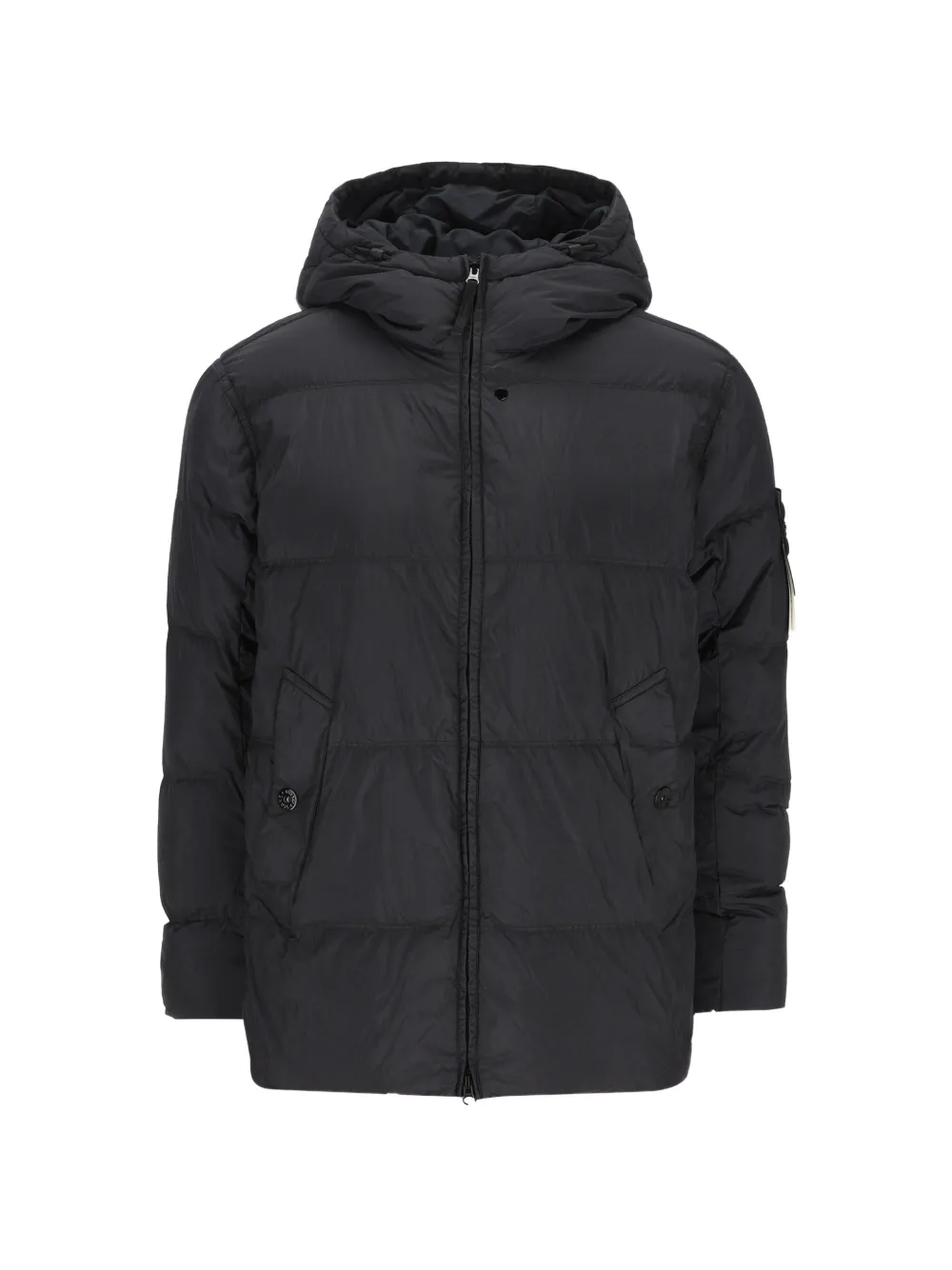 Stone Island 4100037 Crinkle Reps NY wind-resistant down jacket with anti-drop - men - Recycled Polyamide/Polyurethane Resin/Polyamide/RDS Duck D...