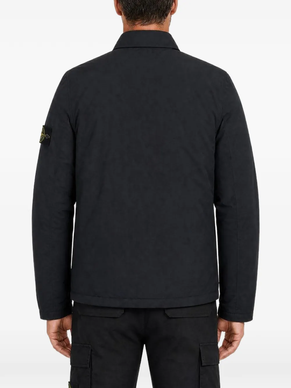 Stone Island Micro Reps jacket Zwart