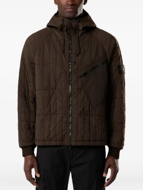 Stone Island veste matelassée 4100015 en nylon Ultralight quilted-tc
