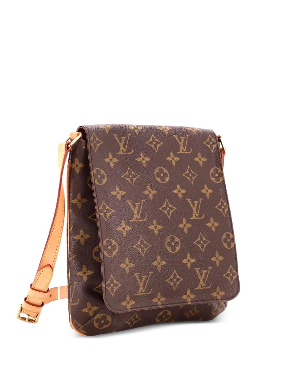 Louis Vuitton Pre-Owned Musette Salsa Handbag Monogram Canvas PM shoulder bag - Marrone