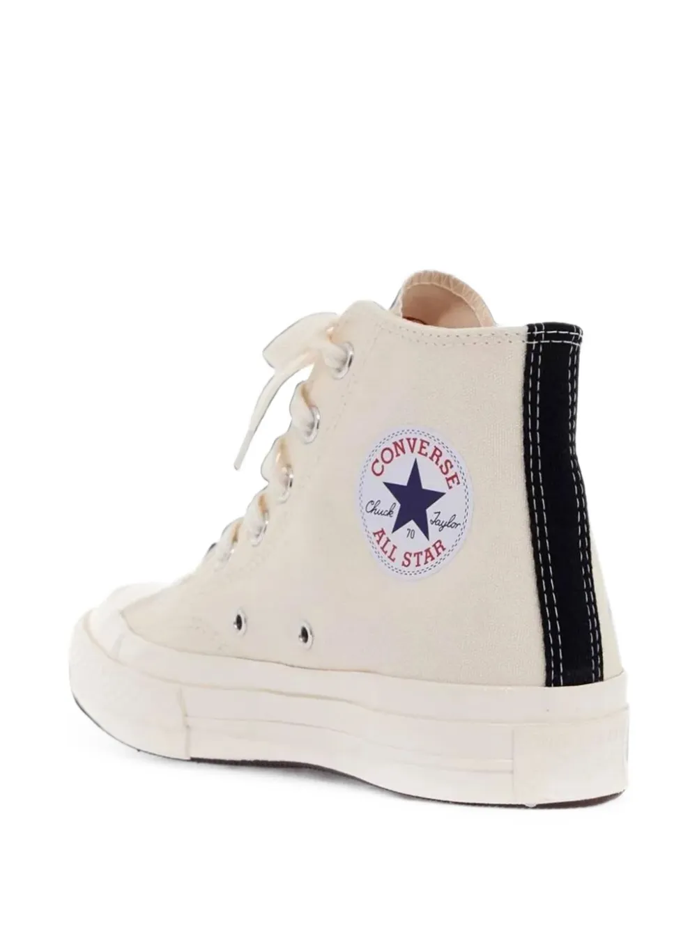 Comme Des Garçons Play x Converse Chuck Taylor 70 heart-patch sneakers Beige