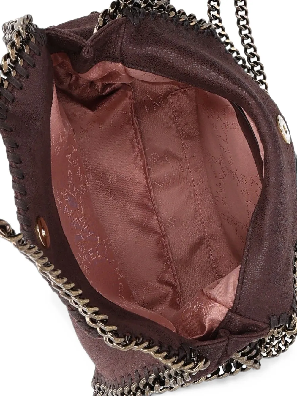 Stella McCartney Falabella mini tote bag Bruin